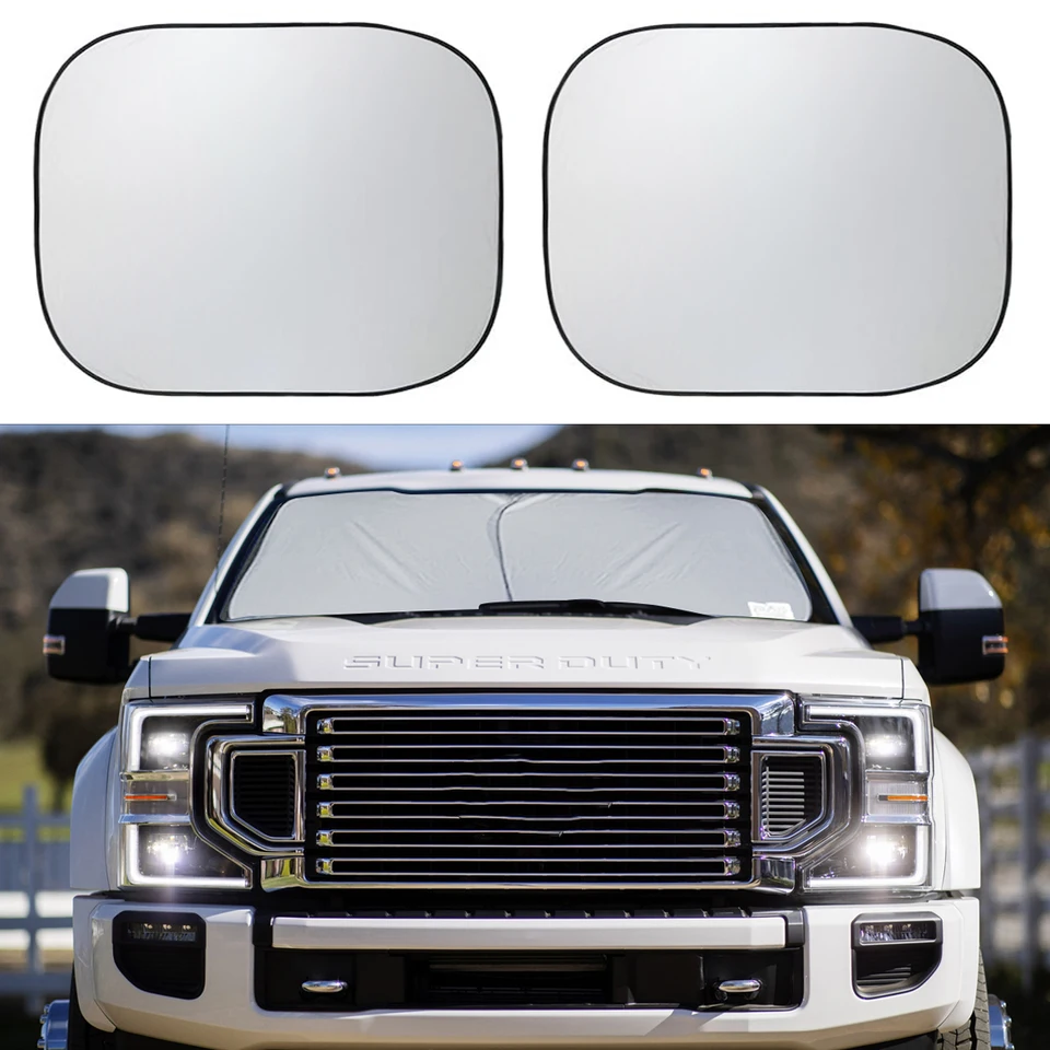 2pcs automobilové čelné sklo Sun Shade Cover predné zadné bočné okno Sunshade Protector pre Audi VW Mercedes BMW Ford Toyota