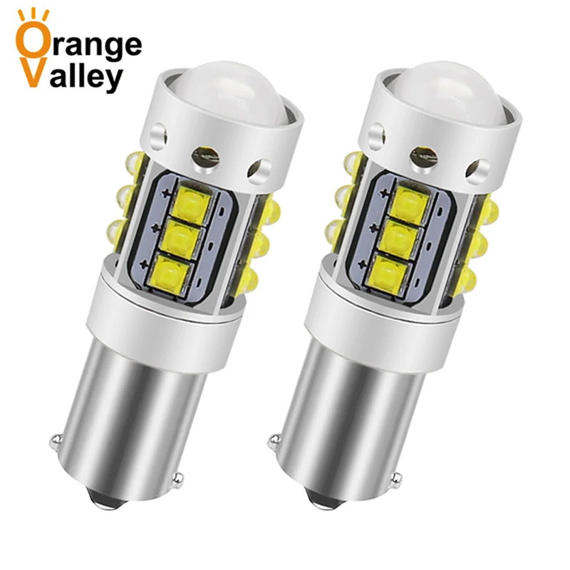 2pcs bay9s ba9s bax9s xbd h6w 16 čipy LED biely canbus chyba bezplatne reverzné LED reverzné svetlá 80W biely