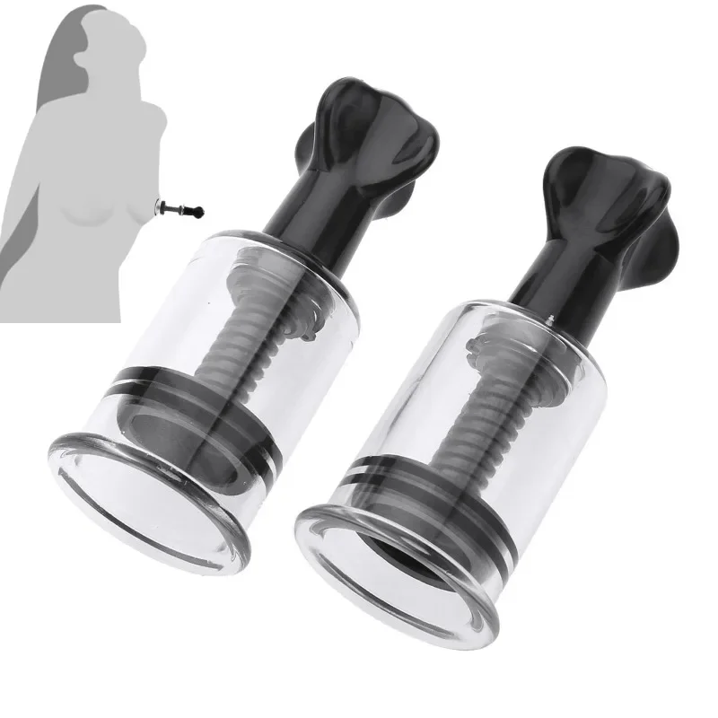 2pcs bdsm dospelý dospelý bradavka na prísavku Cup Klitoris erotická bradavka erotická pump pump pump pre dospelých dojčené pohlavné hračky pre ženy mužov
