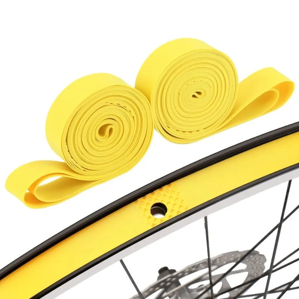 2pcs Bicycle Rim Liner Bike Tire páskové prúžky pre 700 ° C 26 27,5 29 palcových bicyklov Vnútorná trubica vankúšikov