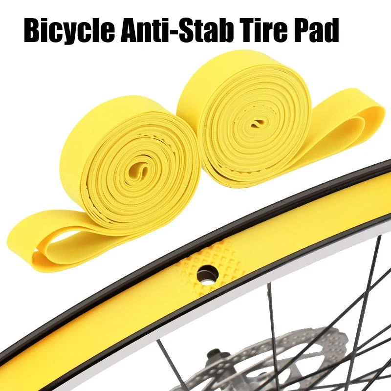 2pcs Bicycle Rim Strip Tire Pneurament Ochladenie trubice PVC RIM TAPE pre 700 ° C 26 27,5 29 palcov