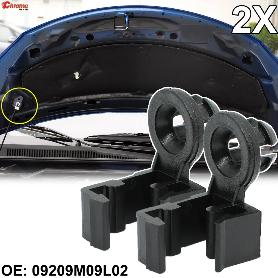 2PCS Bonnet Hood Rod pobyt podporný klip Pivot Linkage Držiteľ 09209M09L02 pre Suzuki Alto Swift SX4 Splash Baleno Aerio Ignis