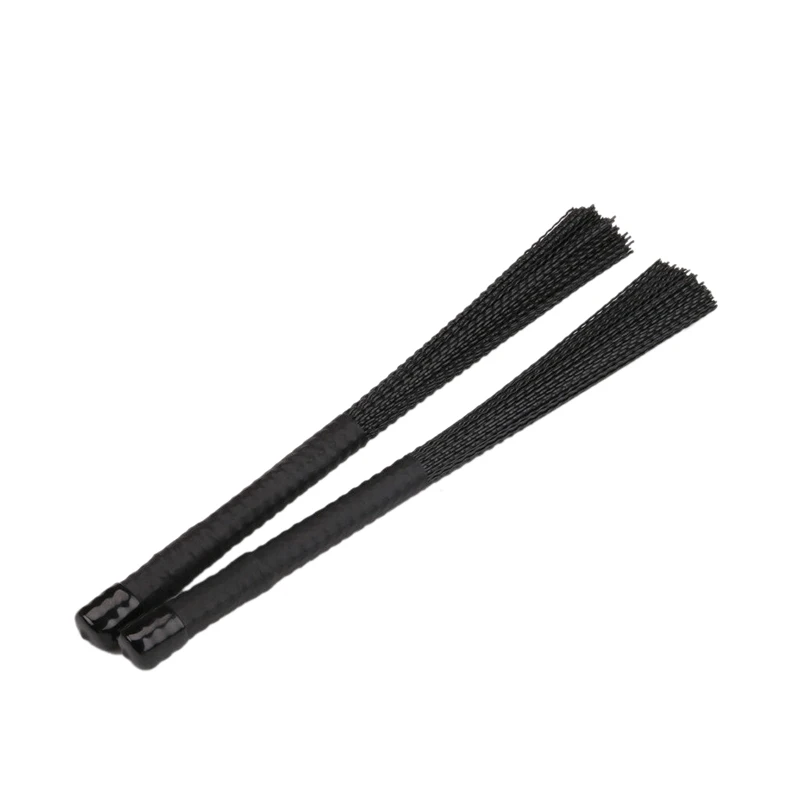 2pcs Cajon Brush Telescoping Drum Brushes nylonové palice perkusie pre jazzovú palicu bubon