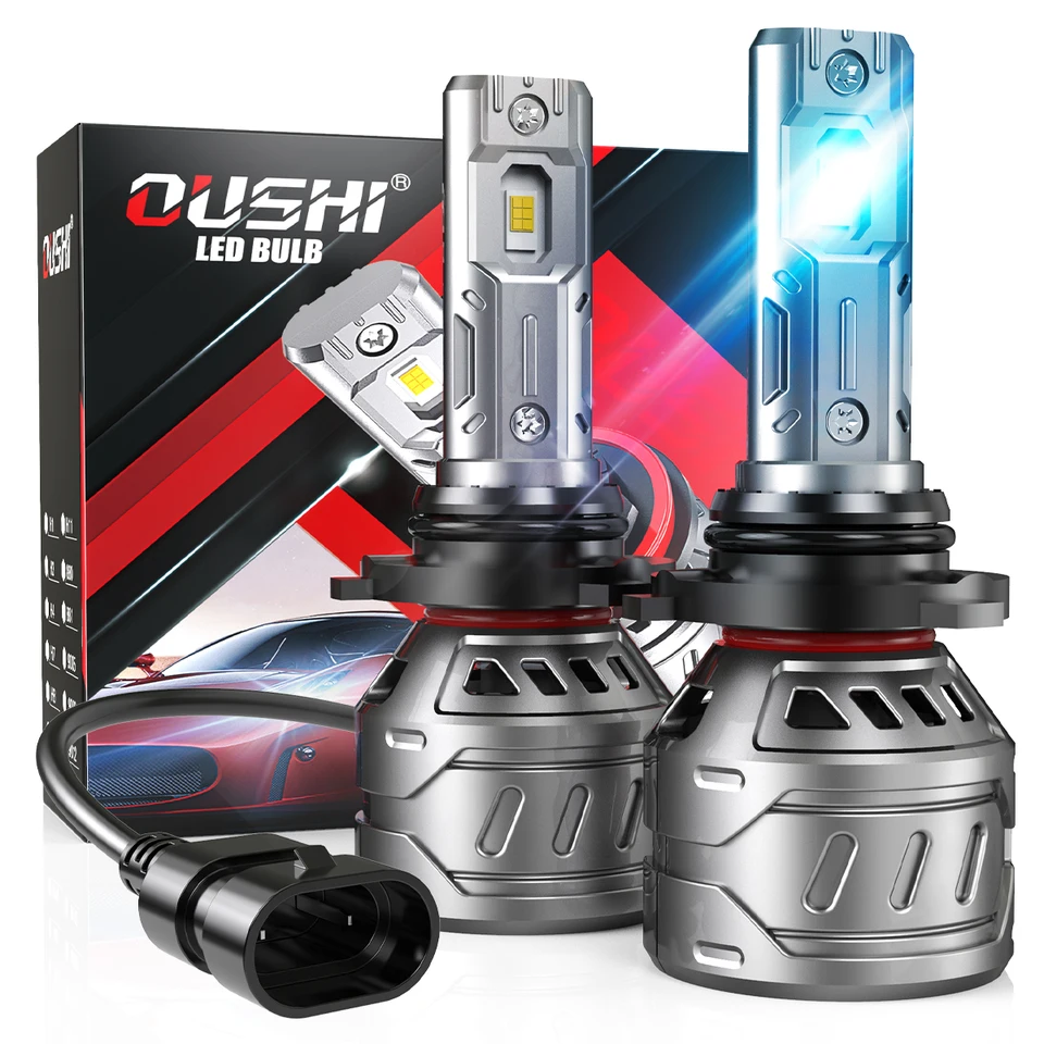 2PCS CANBUS bezplatne 9006 HB4 LED žiarovky LED žiarovky 6000K Biele lampy pre BMW VW Mercedes Audi A3 8P A4 6B A6 C6 C7 BMW E60 E90