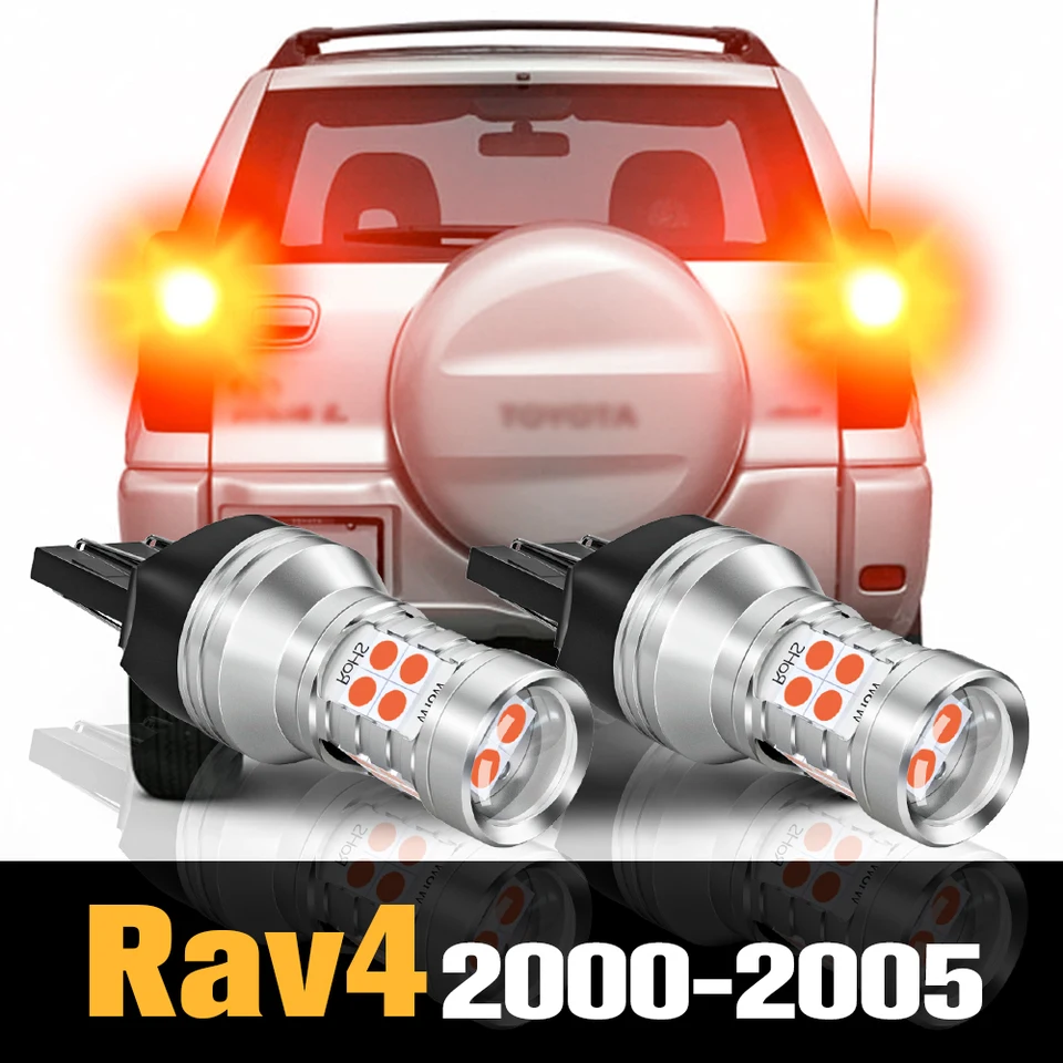 2PCS CANBUS LED brzdové svetlo svietidlá pre Toyota RAV4 2000-2005 2001 2002 2003 2004