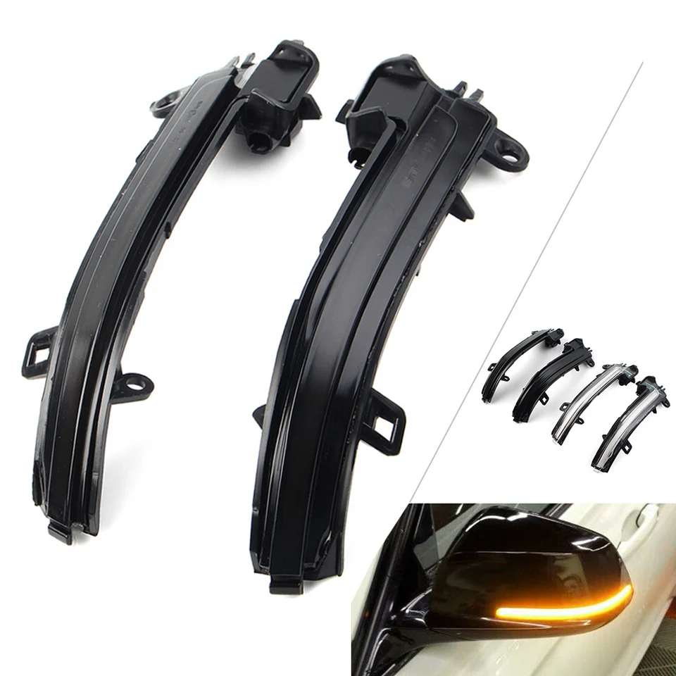 2pcs Car Dynamic Turn Signal Mirror Sequenciment Svetlo pre BMW 1 2 3 4 Series F20 F21 F22 F23 F30 F31 F34 F32 F33 F36 X1 E84