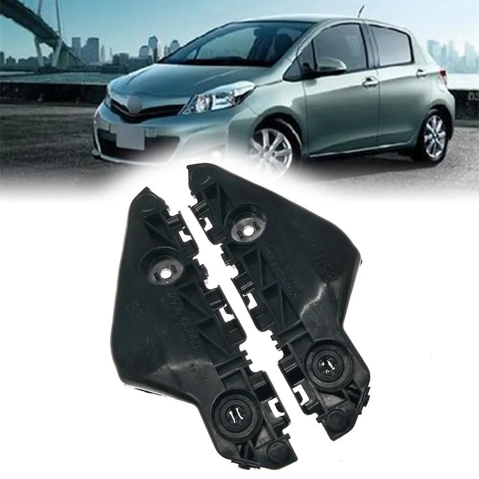 2pcs Car Front Bracket Drser Retreer Beam Mount Support pre Toyota Yaris Sedan 2007 2008 2009 2010 2011 2011