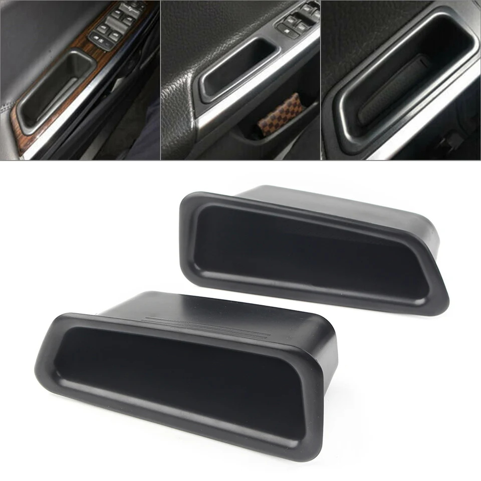 2pcs Car Front Door Storage Box Organizátor Držiak kontajneru pre Volvo S60 V60 2010 2012 2012 2012 2013 2015 2015 2016 2017