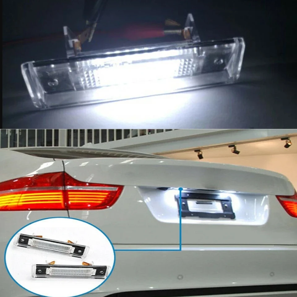 2PCS CAR LED LED LIGISTICKÉ SVETLI SVETLI PRE BENZ E CLASS S124T 1985-1996 SL R129 1989-2001 Biele svetlo