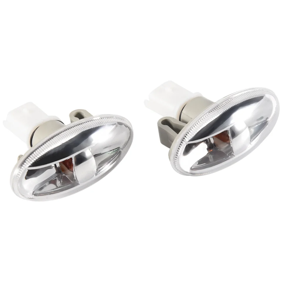 2PCS CAR Partner Side Indikátor indikátora opakovača Svetlo pre Peugeot 108 107 407 206 6325G3 pre Citreon C1 C2 C3 Picasso