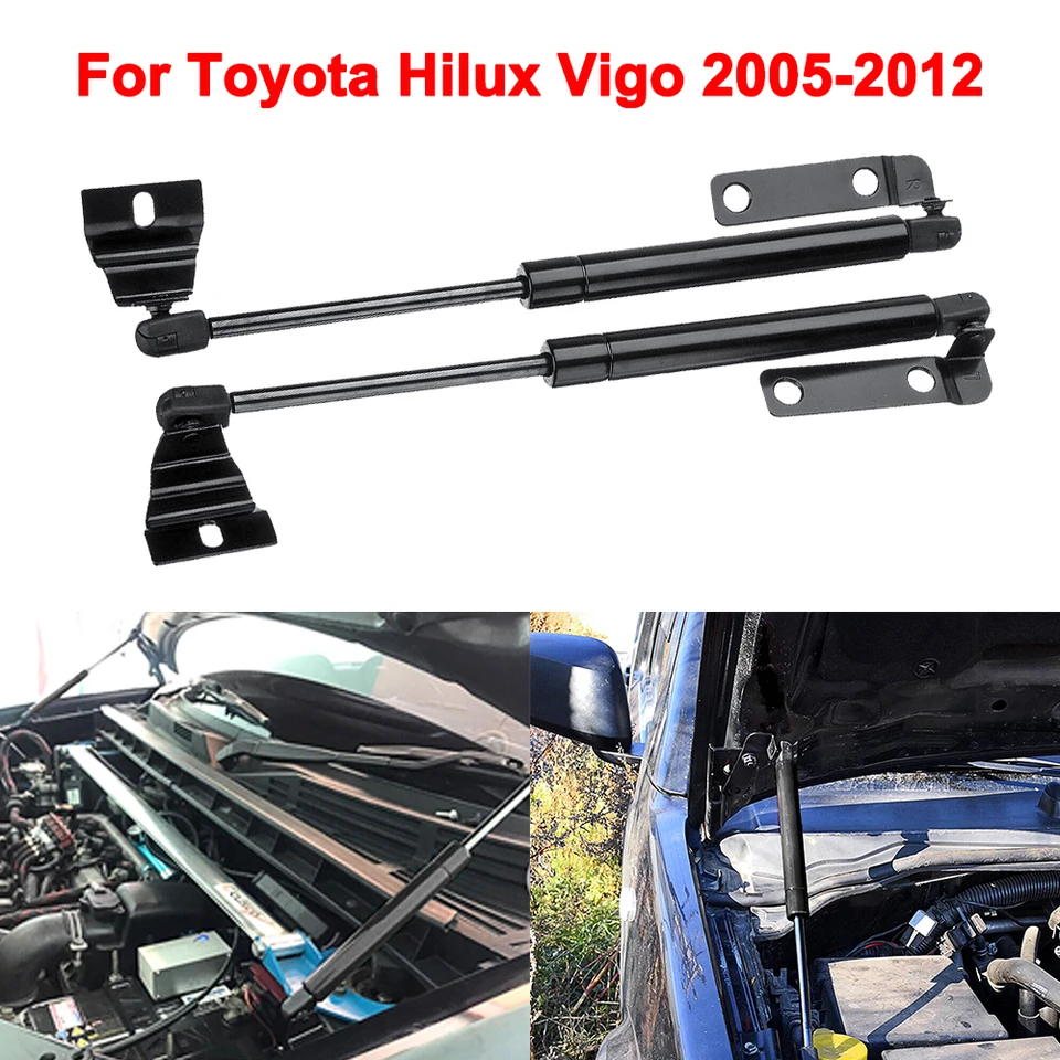 2pcs Car predná kapucňa kapucňa Plynový nárazový nárazový tlmič šok pre toyota Hilux Vigo 2005-2012 Zadný motor kapucňa kapucňa