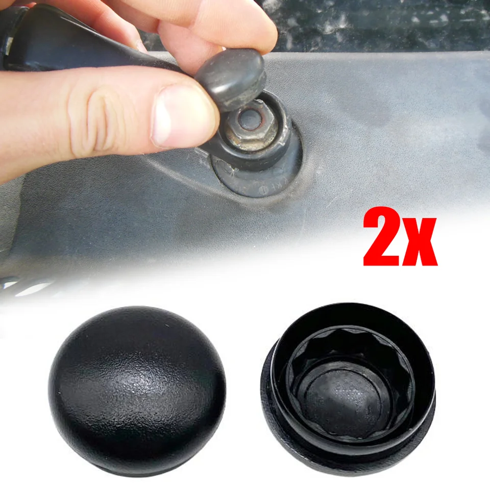 2pcs Car predné čelné sklo stierač matice skrutiek na kryt skrutky pre maticu pre Audi A1 A2 A4 B5 B6 B7 B8 A6 C4 C5 C6 C7 Q3 Q5 R8 TT OE# 5N0955205