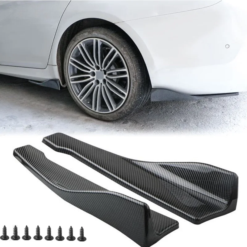 2pcs Car predný zadný nárazník na pery rozptyľovač rozptyľovača škrtiacich škrabancov pre Nissan 350Z 370Z Coupe Altima GT-R-R
