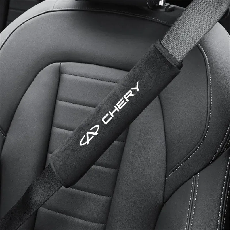 2pcs CAR SAFECTION BELT PACIER PATROVÉ PLACKÉ RAME ZAPOJENÉ RAME PRE Chery Tiggo 2 3 4 6 7 8 3x 5x Pro Auto Interiérové ​​príslušenstvo