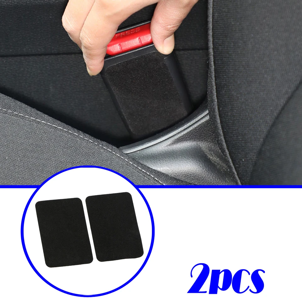 2pcs CAR SAFFURE BELT Proti-Collision Sticker Auto pre Fiat Viaggio Abarth Punto 124 125 500