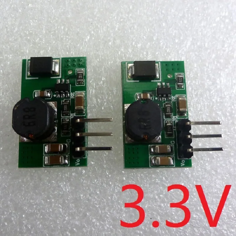 2PCS CE019 MINI 1,2A DC DC 5V ~ 12V až 3,3 V Modul prevodníka stupňov