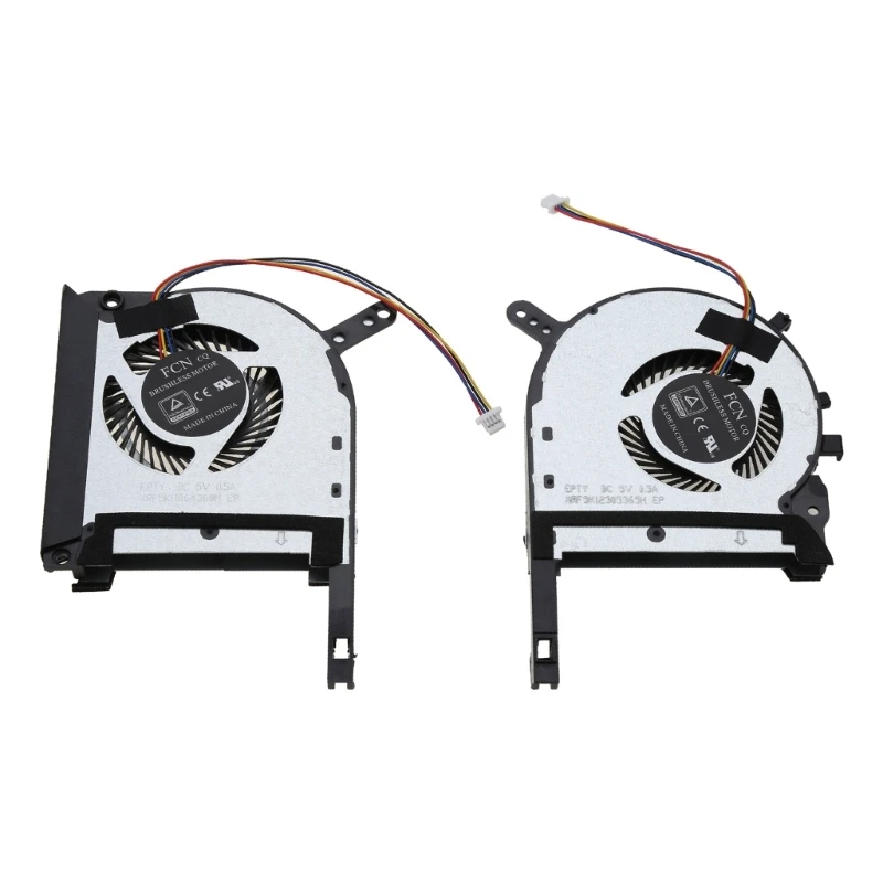 2pcs Cooler Radiator náhradný notebook GPU CPU chladiacich ventilátorov pre hier ASUS FX506 FX506IV FX506IU FX506IH FX506II FX506L