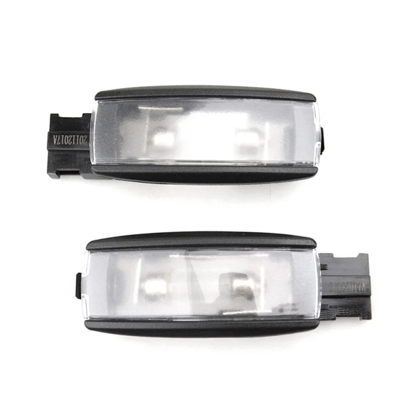 2pcs Dome Lamp Reading Light pre VW Passat B6 B7 CC Golf 5 MK6 MK7 Tiguan Polo Interior make -up svetlá 1KD947109A Black