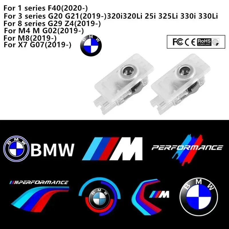 2pcs dvere automobilu pre BMW New 3 Series G20 G21 2 4 8 Series G29 Z4 M4 M X7 G07 G02 F44 I3 G28 M8 M2 Zobraziť príslušenstvo LAMP