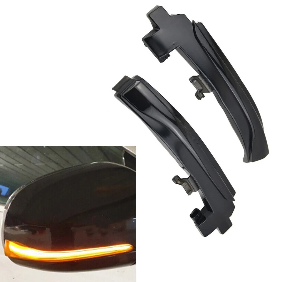 2pcs Dynamic LED Turn Signal Signál Zrkadlo Signál pre Volvo V40 2013-2019 V60 S60 2011-2018 S80 V70 III Auto
