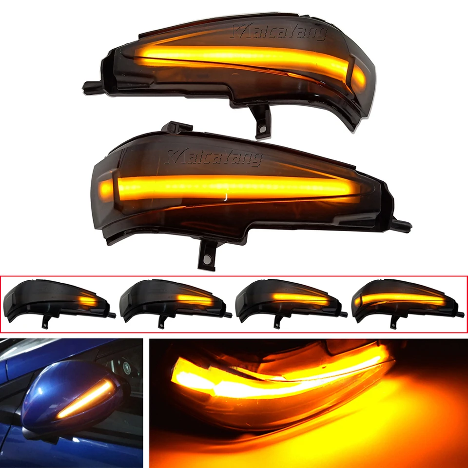 2pcs Dynamic LED Turn Signal Svetlo Svetlo pre Honda Civic 8 Sedan FA Fd Coupe FG1 FG2 MK8 FA1 FA2 FA3 FA3 FD1 FD2 3 4 5 2005-2011