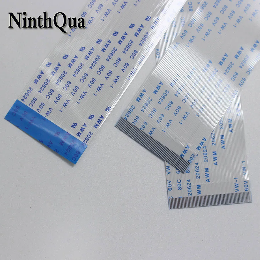 2pcs FFC / FPC Flexibilný plochý kábel 0,5 mm 1,0 mm rozstup 5p 7p 9p 11p 13p 15p 17p 19p 21p 23p Dĺžka A / B Dĺžka 50 mm 80 mm 100 mm 150 mm