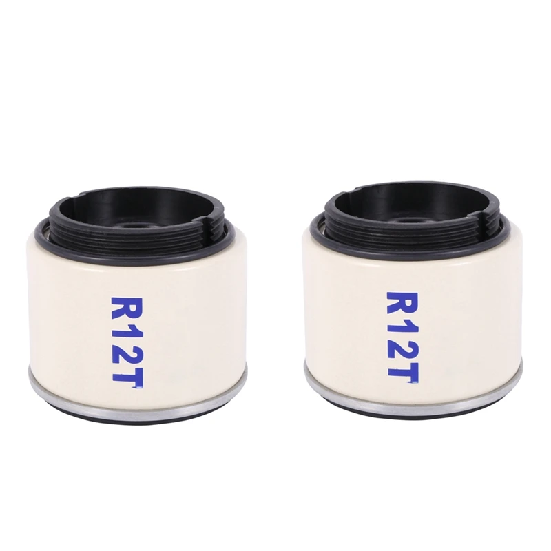 2pcs Filter Motor na oddeľovač paliva /voda R12T pre 40R 120AT S3240 NPT ZG1 /4-19 Časti automobilov Kompletný kombinovaný filter