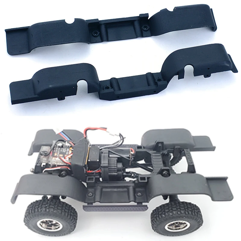 2PCS FMS FCX24 Simulačný vnútorný blatník Ošívanie pre 1/24 RC Crawler Car FCX24 Chevrolet K5 Pick -up MODPLAGE ČASŤ