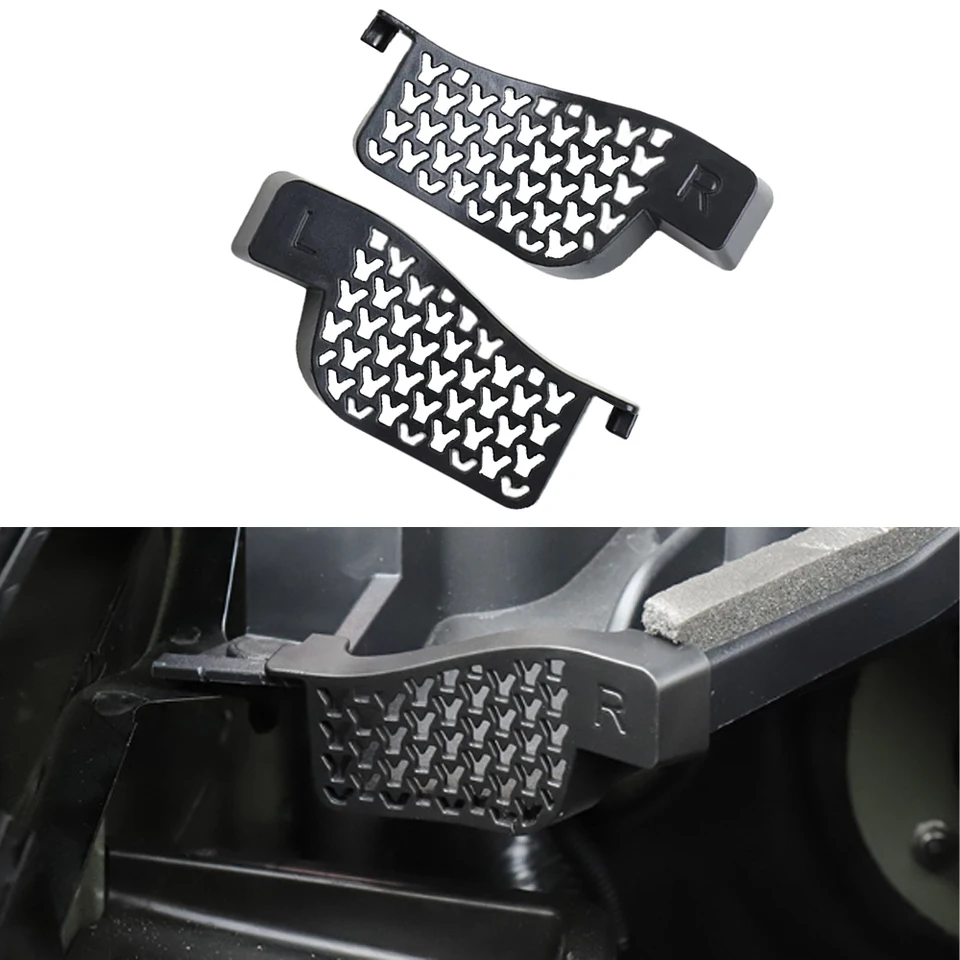 2PCS Front Motor Hood Vodný kanál proti upchatiu siete pre Tesla Model Y 2021-2023