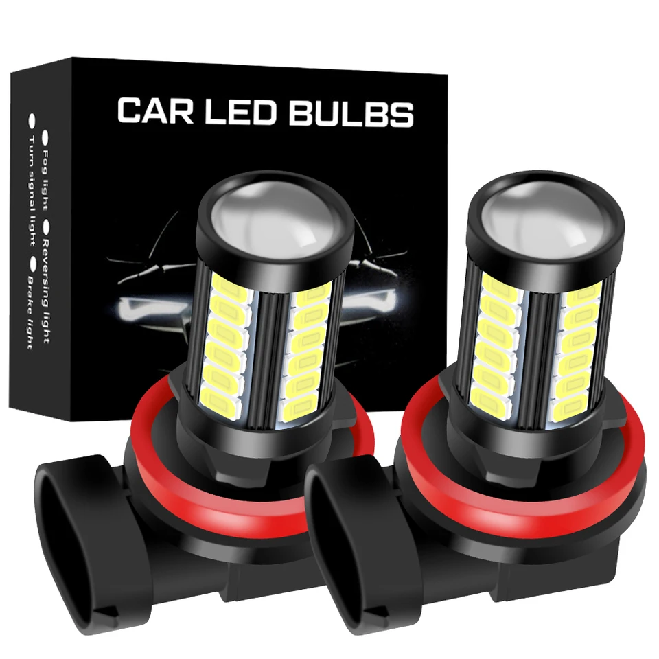 2PCS H11 H8 9006 HB4 9005 HB3 Auto Lamp Car Anti Fog Žiarová žiarovka pre Kia Rio K2 3 Ceed Sportage Sorento Cerato Cerato Pitka Pic