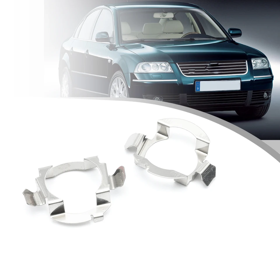 2pcs H7 LED hlavné/vysoké svetlometový uzáver držiaka základného adaptéra Ring Ring Ring pre držiak VW Passat B5.5 Variant salónu 2001-2005