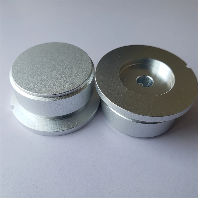 2pcs hliníkový gombík Kodér Kodér Potentiometer gombíky pieskové blast