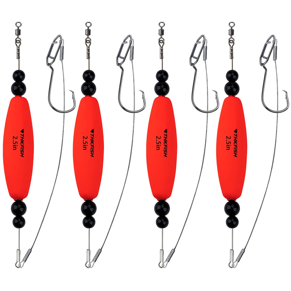2pcs hrkálky sumfish Rig Float Kit Fishing Bobbers+rybárske otočenia+orolový zobák ostnatý háčik+vodca s mäkkou oceľou+rybárska súprava