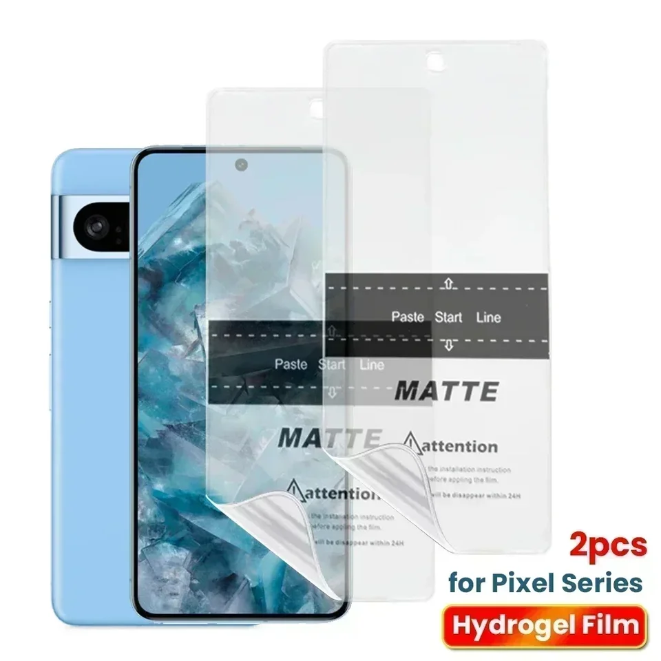 2pcs Hydrogel Film pre Pixel 8 Pro 7a 8a Plné obaly pre Google Pixel 7 Pro 6 6a 5 5a 4a 5G Protector obrazovky