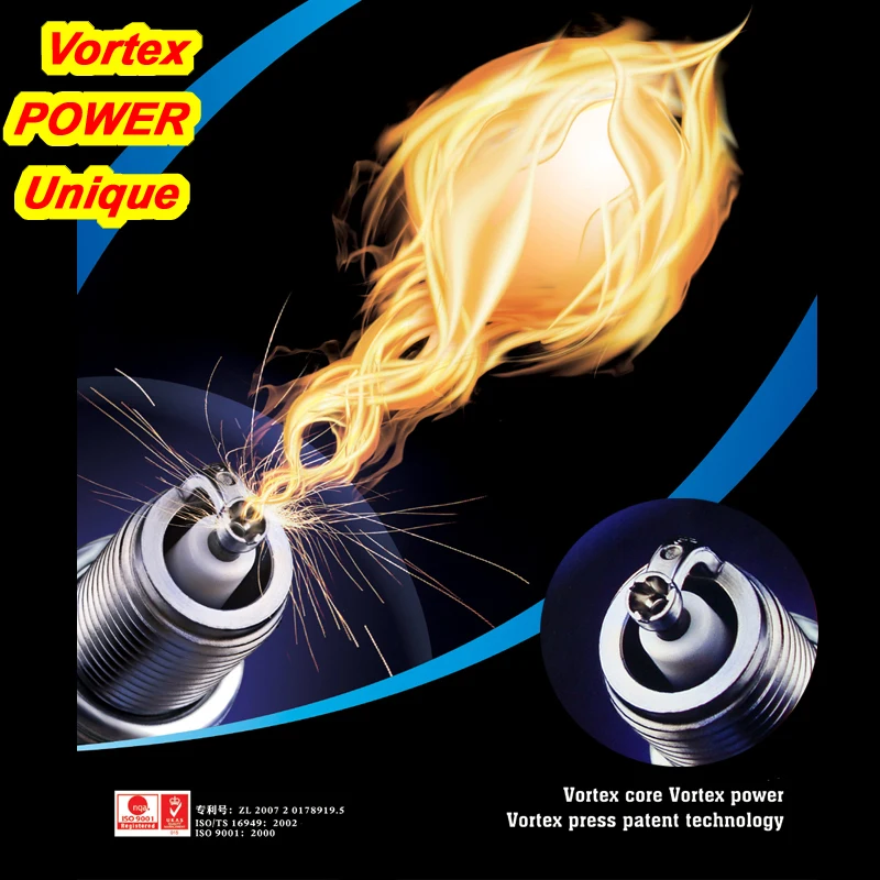 2pcs int Vortex iridium patent motocykla zapaľovacia sviečka EIX-D8 pre D8EA DR8EIX DR8EGP DPR8EIX-9 IX24B X24ESU D8TC D8RIU BUJIA 125CC 125CC