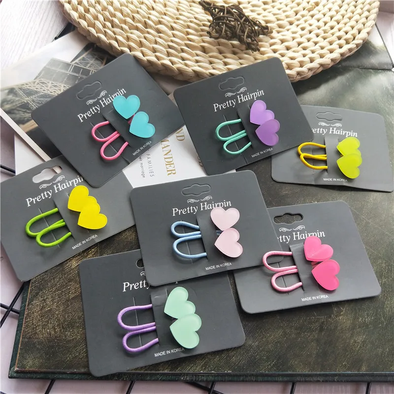 2pcs kawaii hviezdy kvetinové srdce elastické vlasové pásy detská čelenka Kids lano vlasy kravata kravata dievčatka hlavy