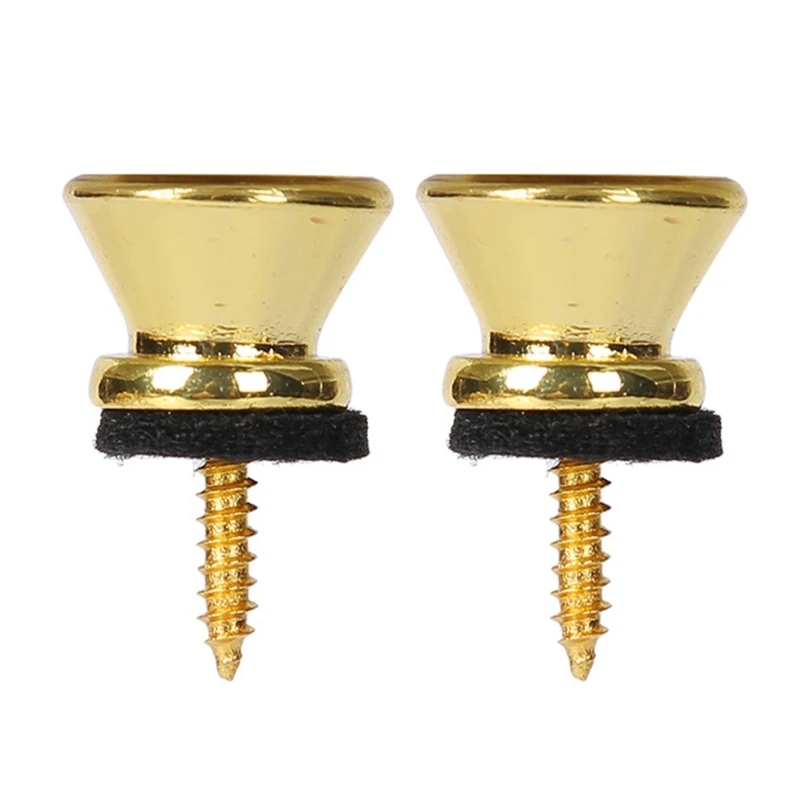 2PCS kovové gitarové remienky Lock Lock Lock Gomghtons Electric Guitar Race Locks Súpravy