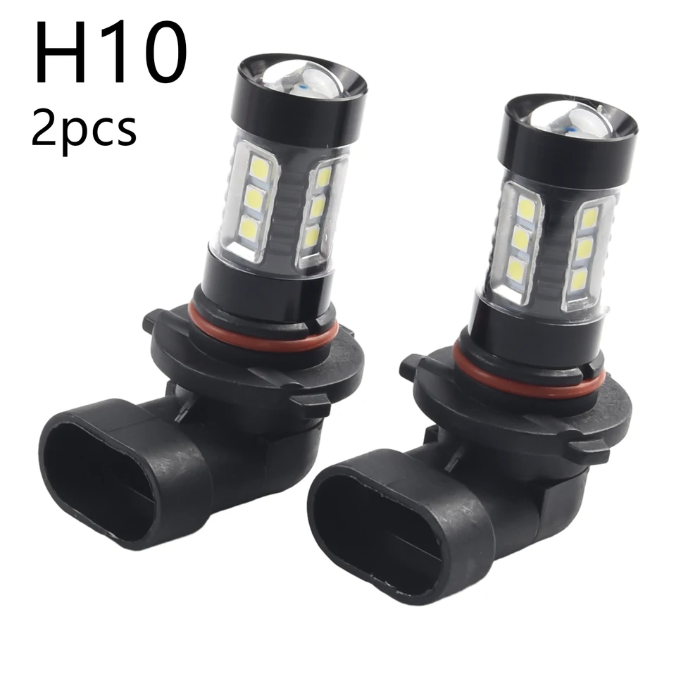 2pcs LED hmlové svetlo súprava H10 9145 9140 Žiarovka Super jasná 6000k biela hmlová lampa hmlové žiarovky