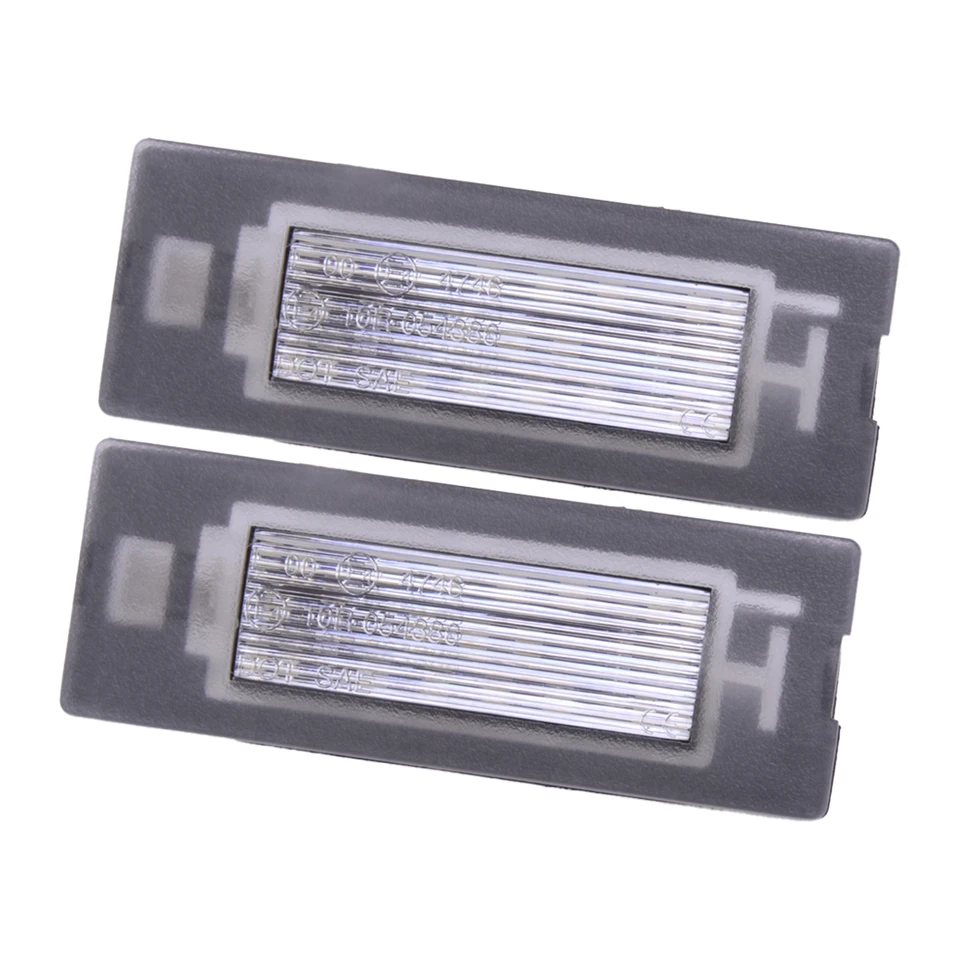 2pcs LED licenčné licencie Svetlá Lights Lights Lights 12v Fit for Fiat Panda Mk3 Typ 169 MK4 Typ 312/319 Nový