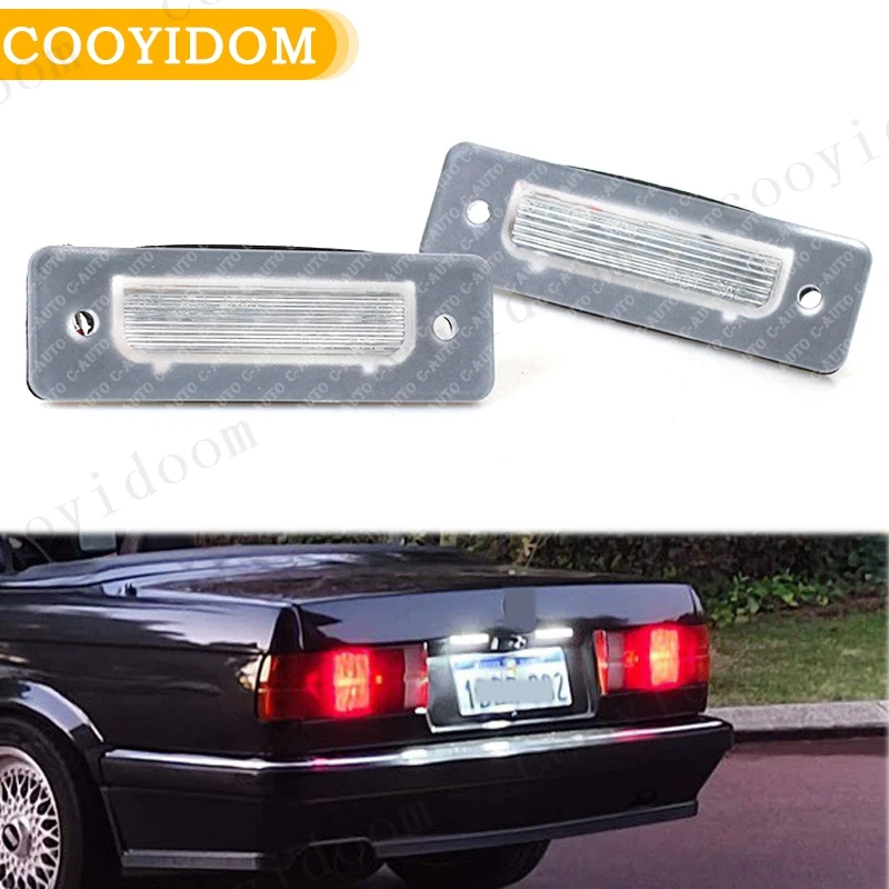 2pcs LED LIGS LIPRITSKÉ ZAMESTNANIE Svetlo pre BMW 3-série E30 5-série E12 E28 6-série E24 7-Series E23 pre M1 E26 pre Roadstes Z1 pre Roadstes Z1