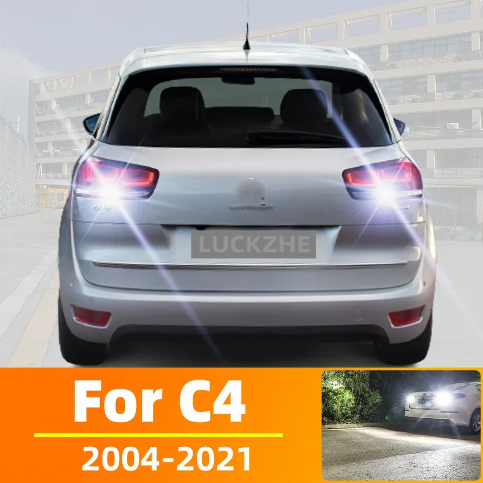 2pcs LED reverzné svetlo pre Citroen C4 Coupe Aircross Cactus Grand Picasso 1 2 3 príslušenstvo 2004-2020 2021 zálohovanie záložnej žiarovky