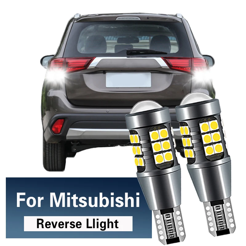 2pcs LED záložné svetlo Blub Reverzná lampa W16W T15 Canbus žiadna chyba pre Mitsubishi ASX Eclipse Cross Galant Lancer Outlander 1 3