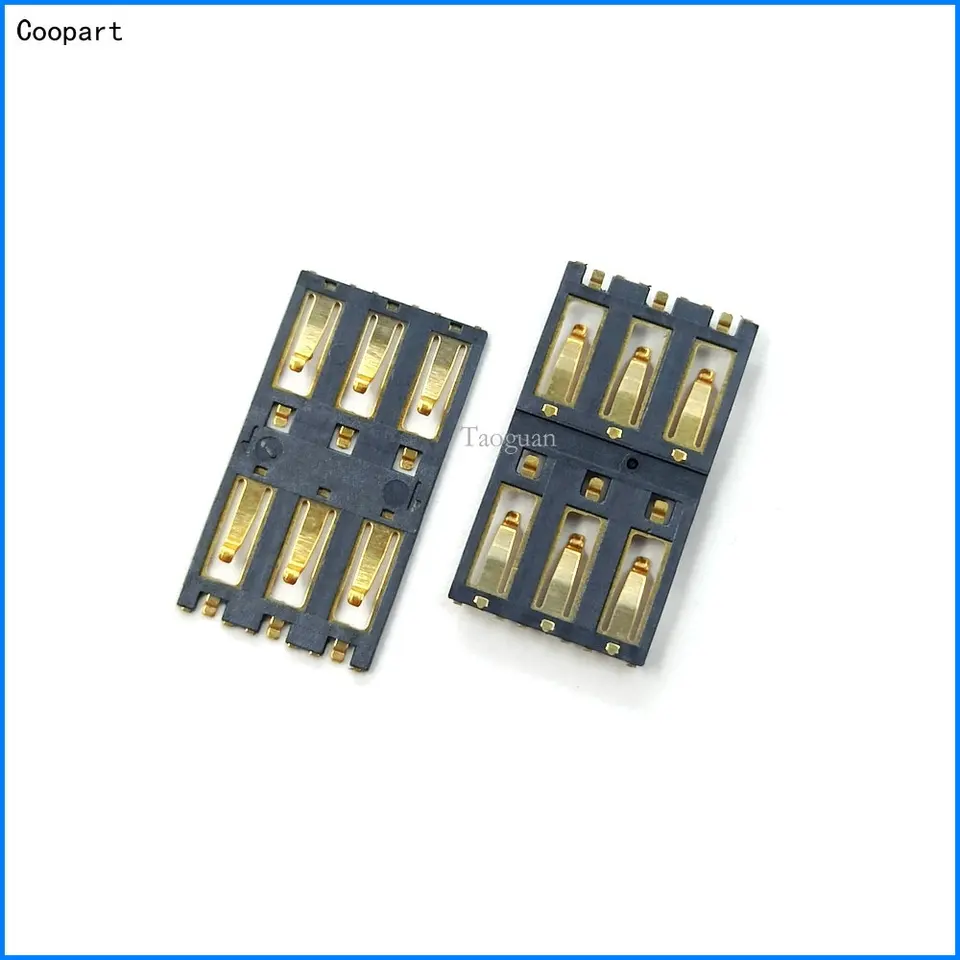 2pcs/lot coopart nová náhrada za Xiaomi 3 Mi 3 Mi3 SIM SIM slot slot slot slot connect konektor najvyššej kvality