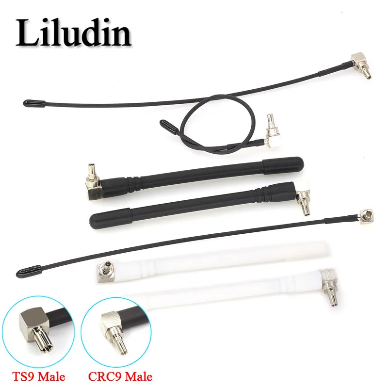 2pcs/lot wifi anténa 3g 4g antény TS9 Wireless Router Anténa CRC9 pre E5573 E8372 E3372 PCI karta USB Wireless Router
