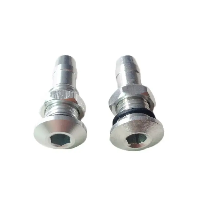 2pcs m6 m8 motorová vývodová vývody dýza 20 mm/25 mm postrekovač Auto stierač Jet Jet Trys hliníková zliatina pre RC Model Boat