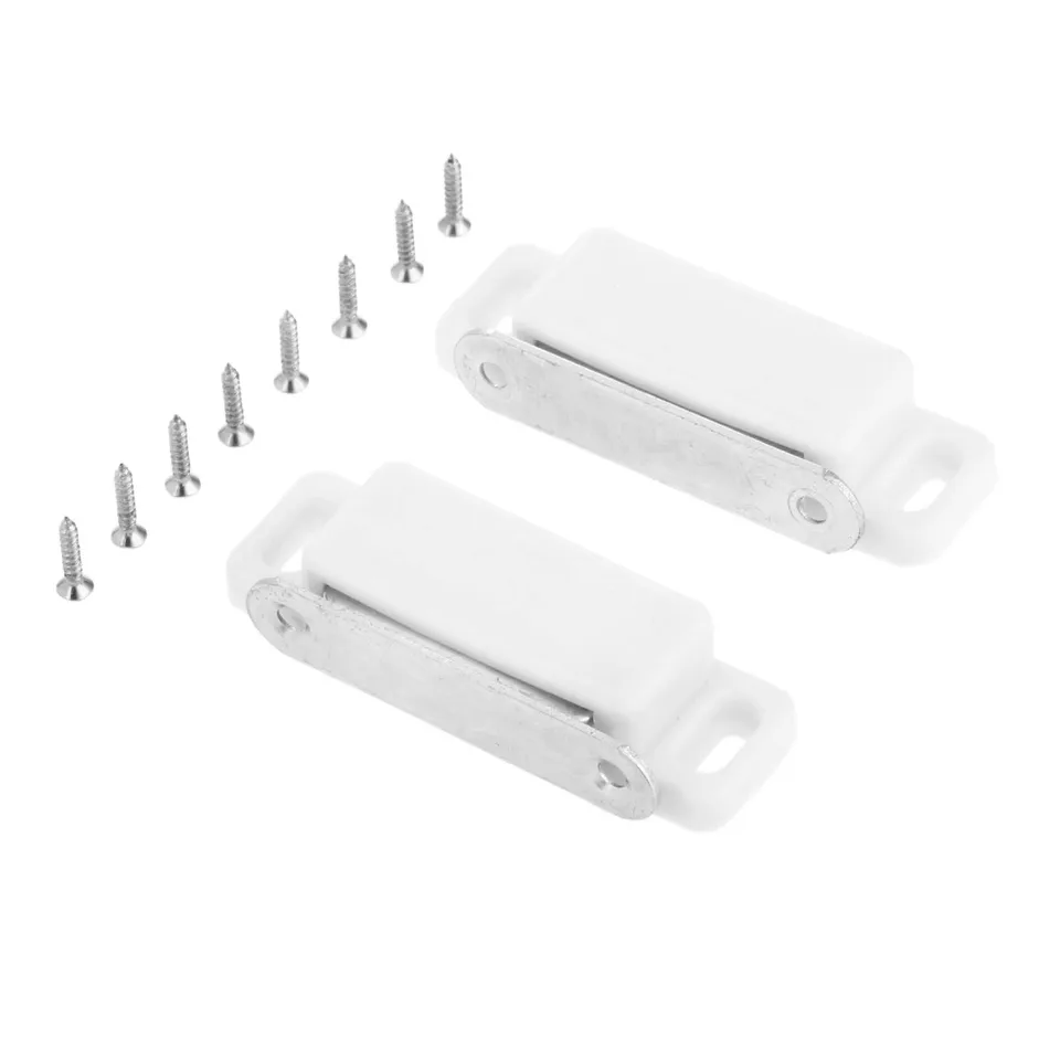 2pcs magnetické dvere náchyty skrinky skriňová skrinka magnetická skrinka západky Západky zastavenia záložníkov Self vyrovnanie magnetu 74*23 mm