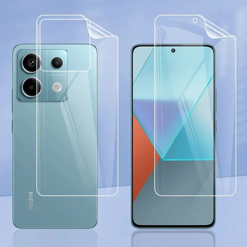 2pcs matný hydrogelový film pre Redmi Note 13 Pro 4G 5G Protect Screen Screen pre Redmi Note 13Proplus Front and Zadný ochranný film