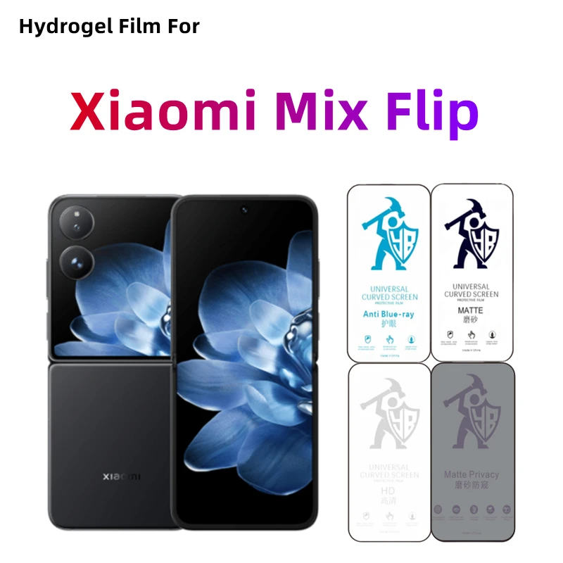 2pcs matný hydrogélový film pre Xiaomi Mix Flip HD Screen Protector pre Xiaomi Mix Flip Eye Care Privacy Matte Protective Film
