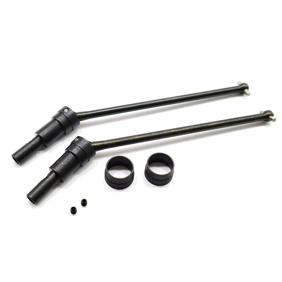 2pcs Metal Hubal Shaft CVD EA1061 pre JLB Racing Gepard 11101 21101 J3 Rýchlosť 1/10 RC Časti na aktualizáciu vozidla