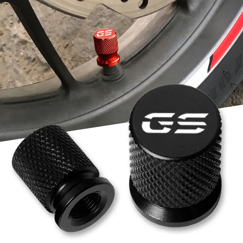 2pcs motocyklové pneumatiky ventilu vzduchového krytu stroju Air Cover Cap Cap Cap Capsory pre BMW R1200GS R1250GS R 1200GS R1250 GS R 1250 GS LC ADV